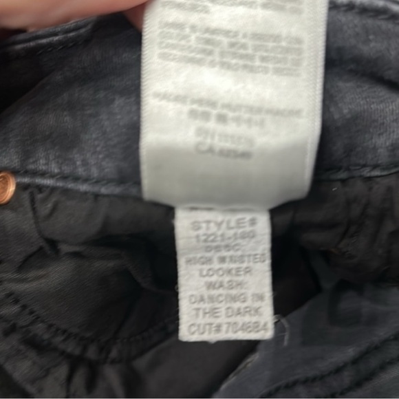 MOTHER “The Looker” Skinny Jeans in Dancing in the Dark Wash Size 25— faded - Picture 14 of 14